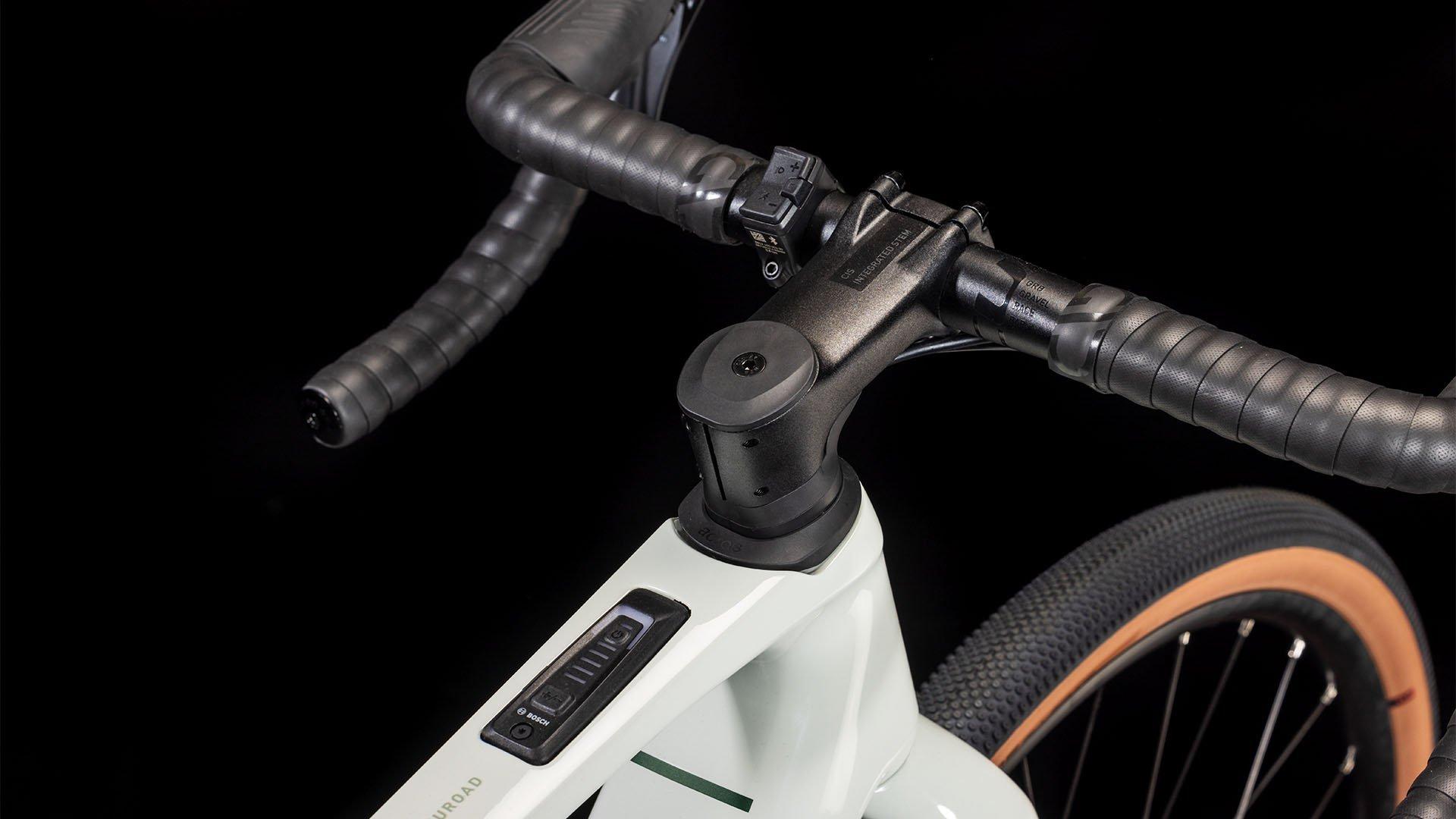 Nuroad Hybrid C:62 Race 400X Gravel E-Bike - White