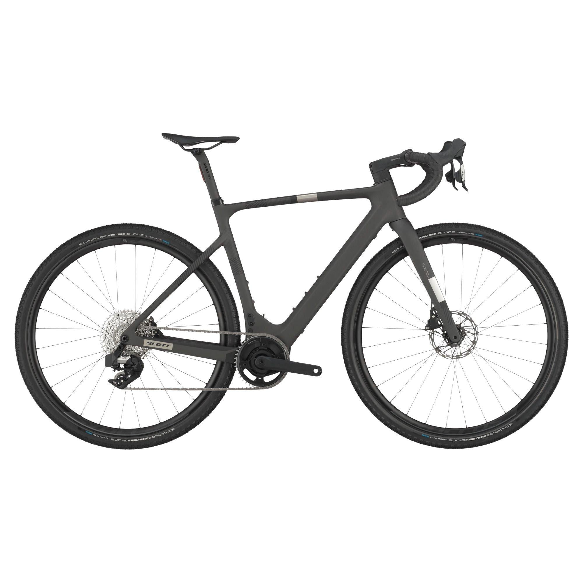 Solace Gravel 30 Gravel eBike - Black