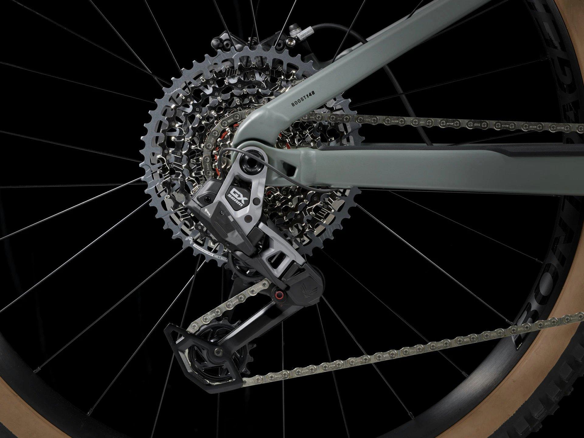 Rail 8 GX AXS T-Type Gen 3 Mountain E-Bike - Green