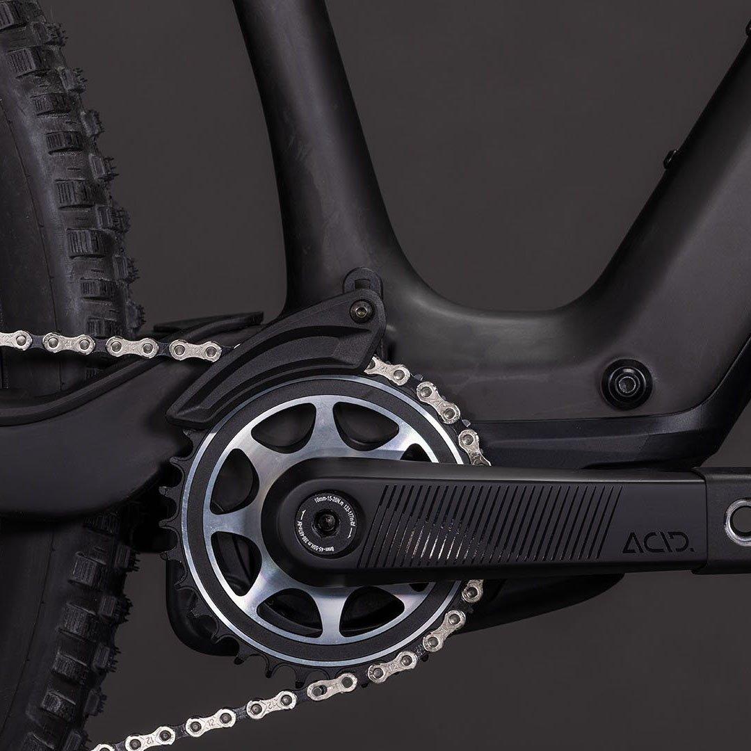 AMS Hybrid ONE44 C62 Pro 400X Mountain E-Bike - Black