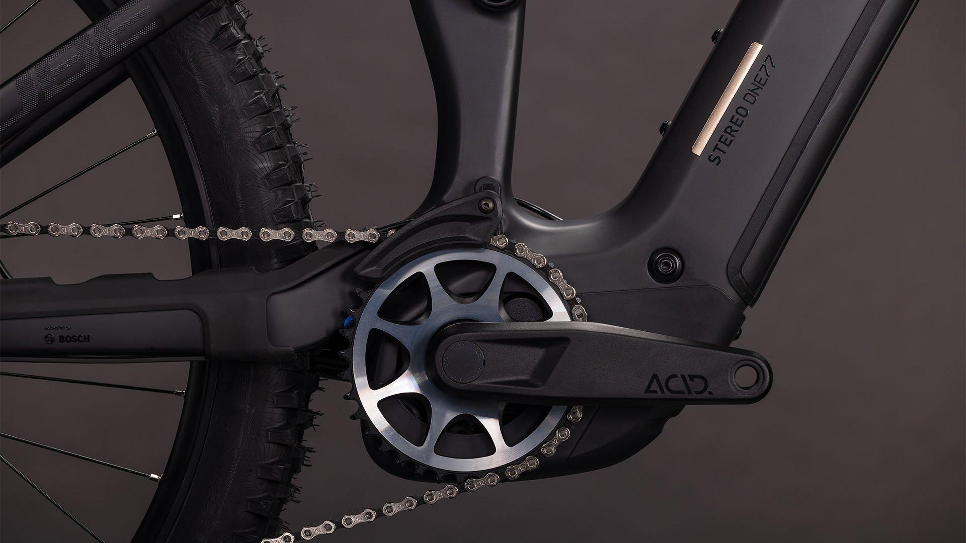 Stereo Hybrid One77 HPC SLX 800 E-Mountain Bike - Black