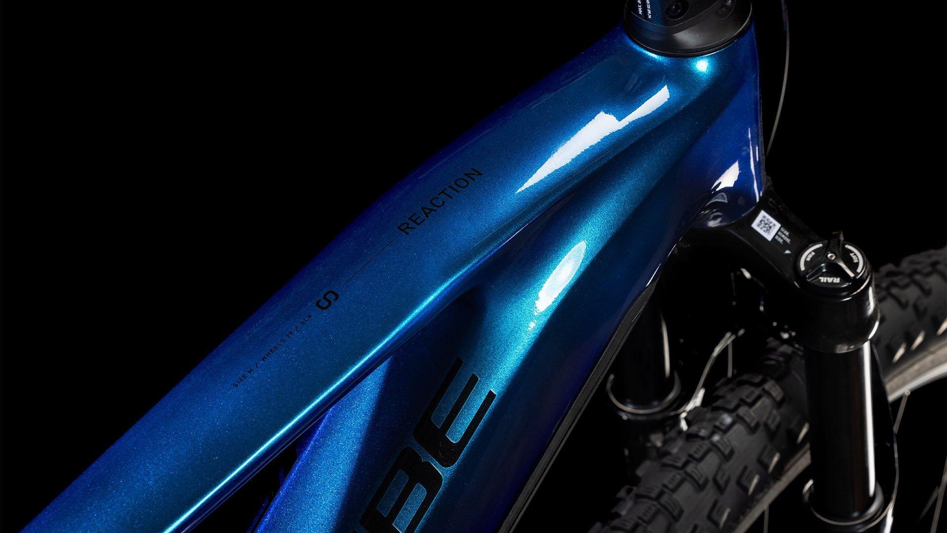 Reaction Hybrid SLX 800 Mountain E-Bike - Blue