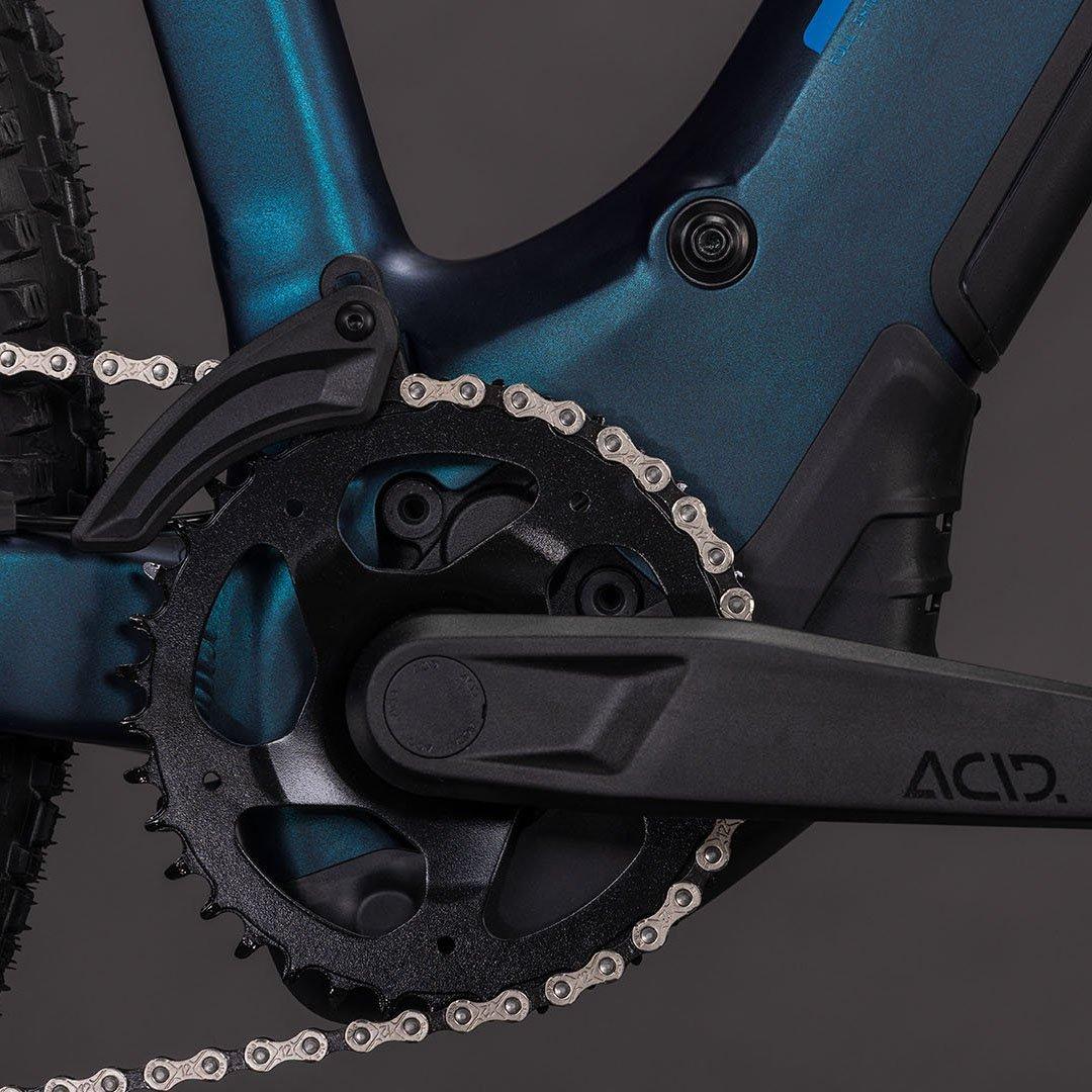 Reaction Hybrid Pro 800 Mountain E-Bike - Navy