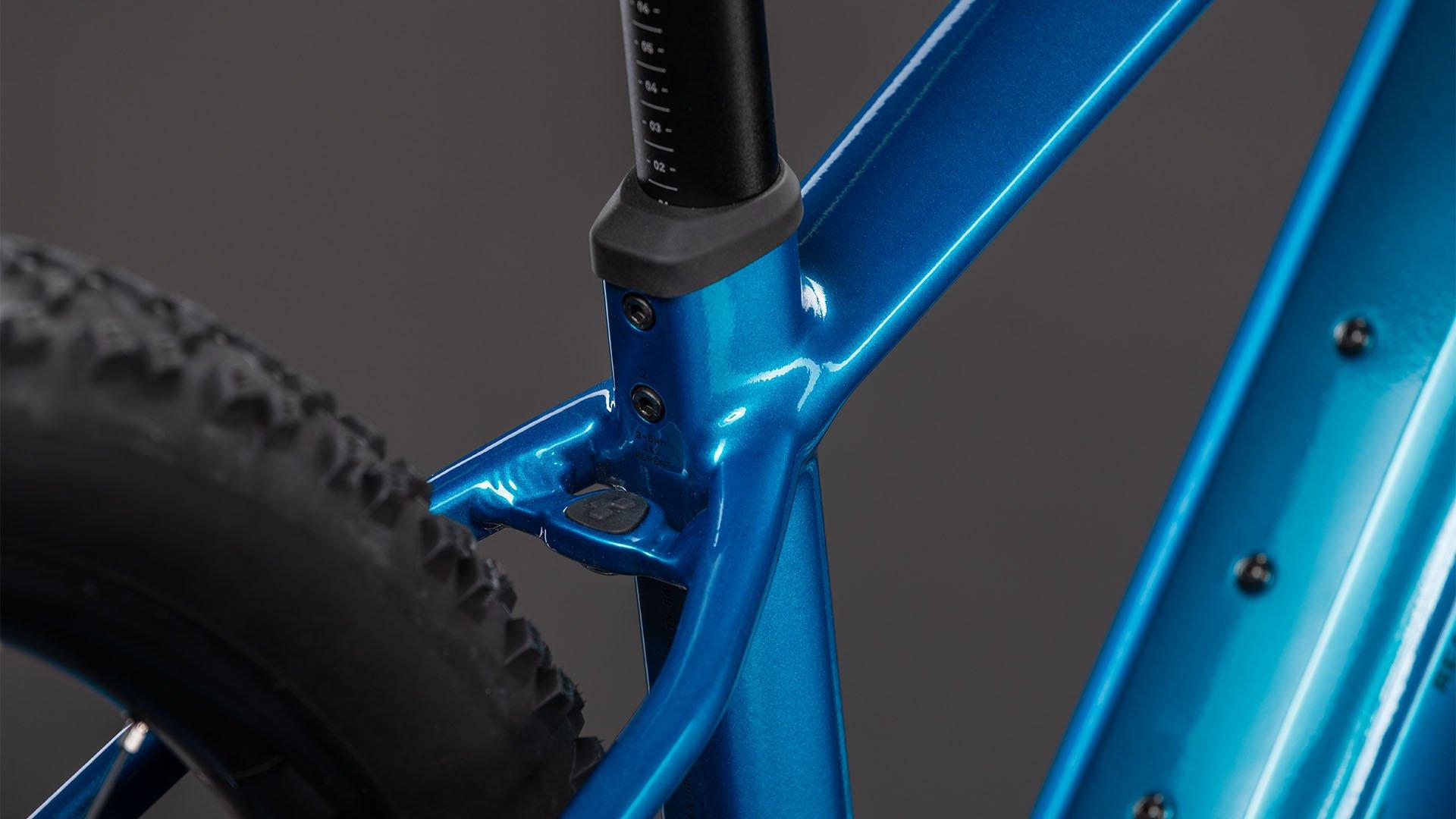 Reaction Hybrid Performance 600 Mountain E-Bike - Blue