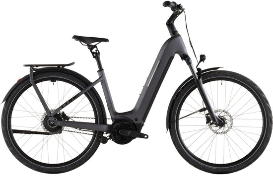 Kathmandu Hybrid Comfort Pro 800 (Easy Entry) E-Bike - Grey