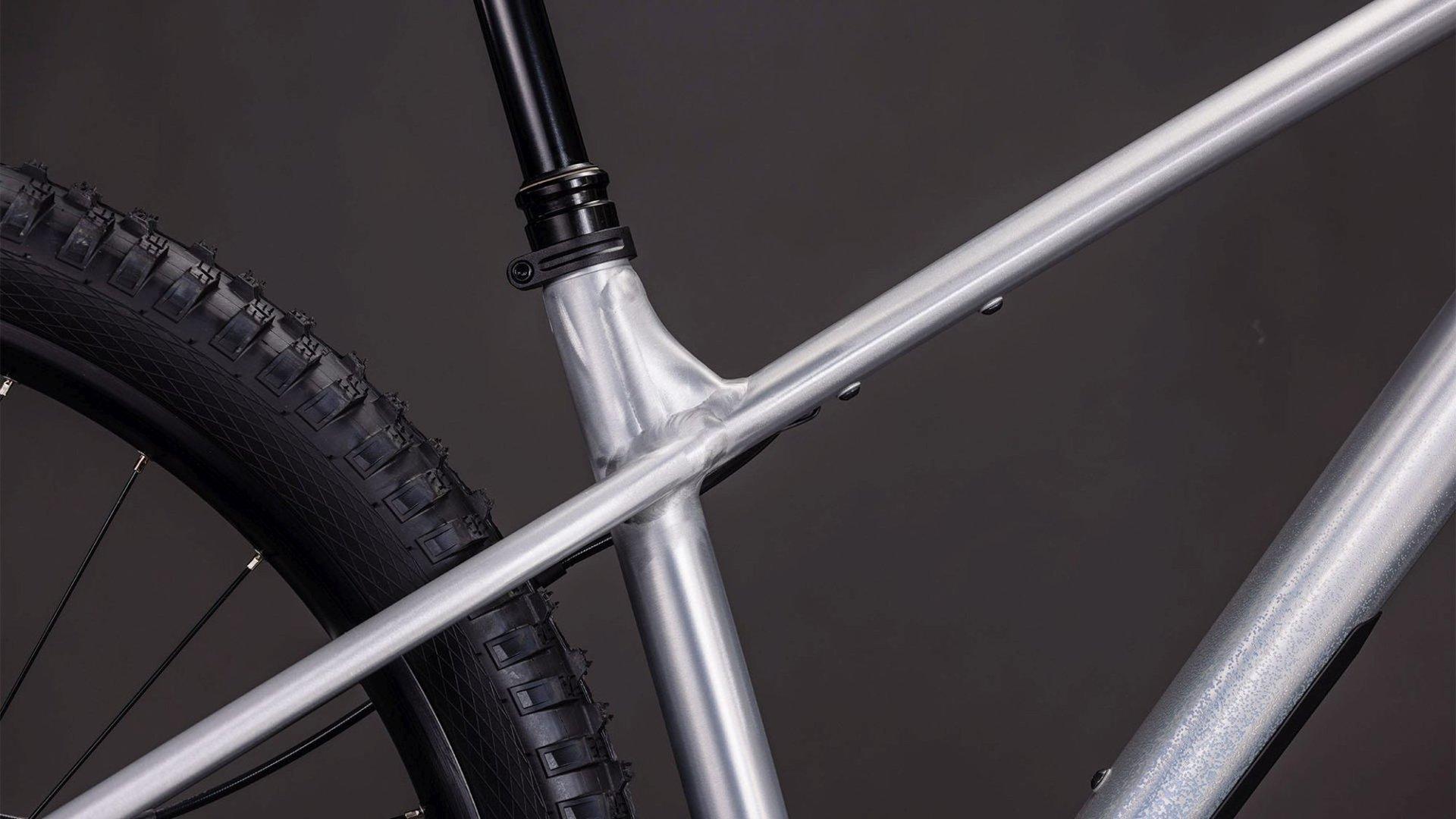 Reaction TM ONE Mountain Bike - Silver / Blue