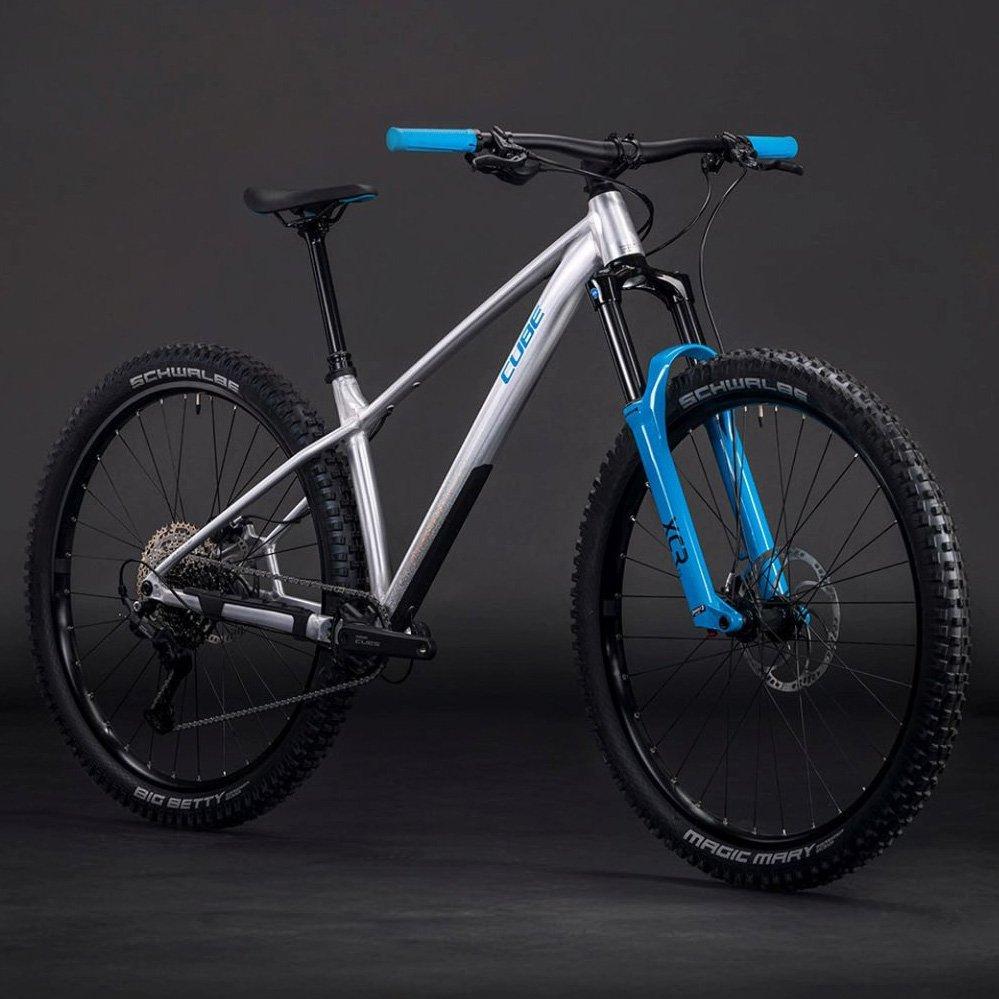 Reaction TM ONE Mountain Bike - Silver / Blue