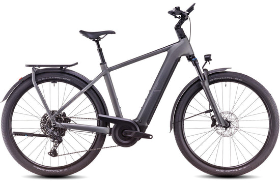 Kathmandu Hybrid Pro 800 E-Bike - Slab Grey/Chrome