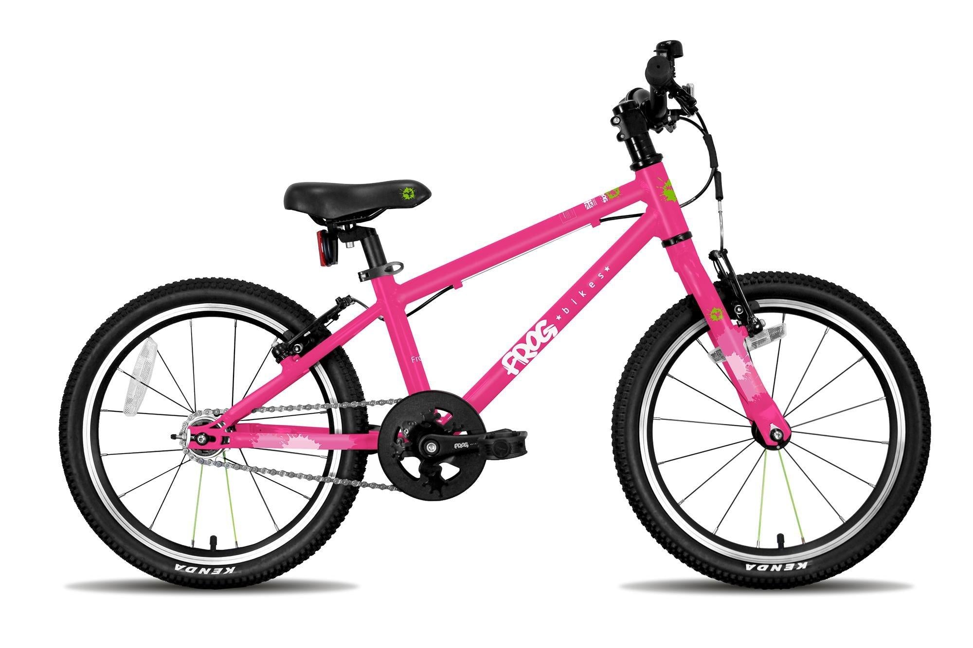 Kids' Frog 47 18" Pedal Bike - Pink