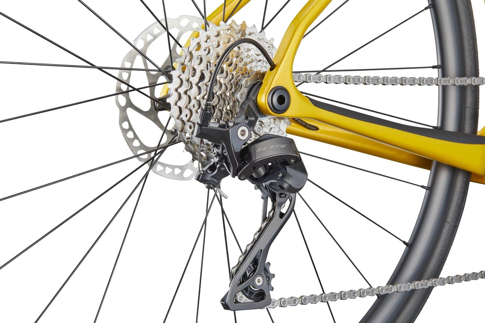 Synapse Carbon 5 Road Bike - Yellow