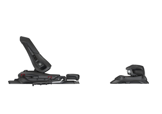 Protector Attack Lyt 13 Ski Bindings with 95mm Brakes - Black