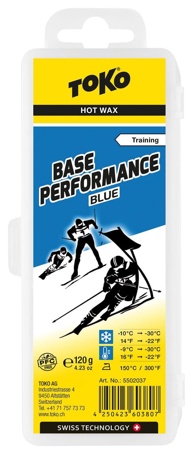 Toko Base Performance Hot Wax Blue | Ski Maintenance & Waxing