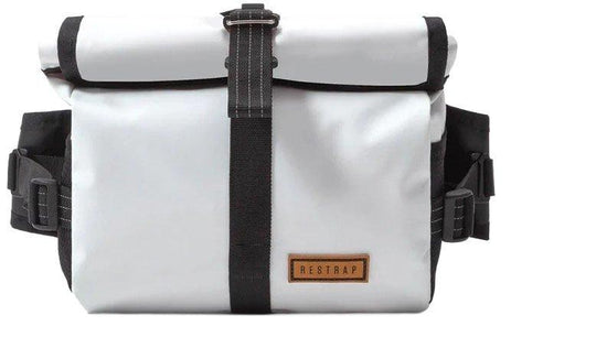 Utility Hip Pack/Bar Bag - White