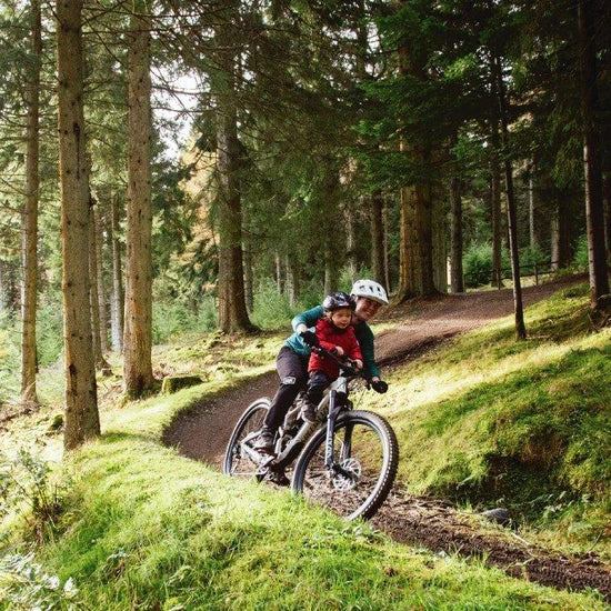 Child Bike Seat + Handlebars Combo - Black