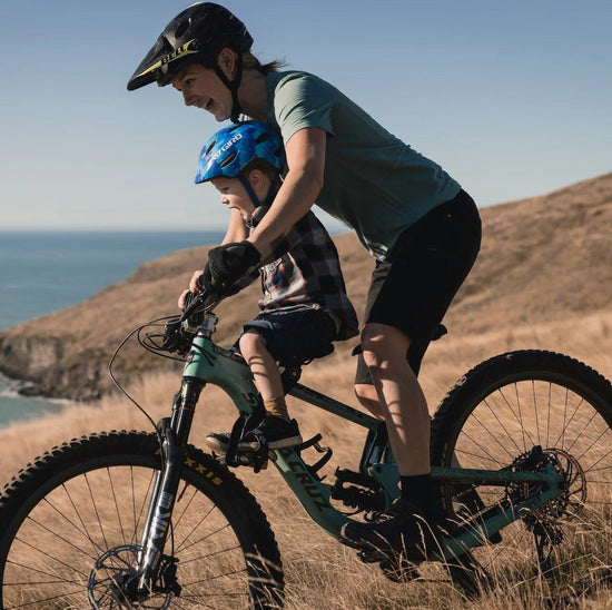 2.0 Child Bike Seat + Handlebars Combo - Black