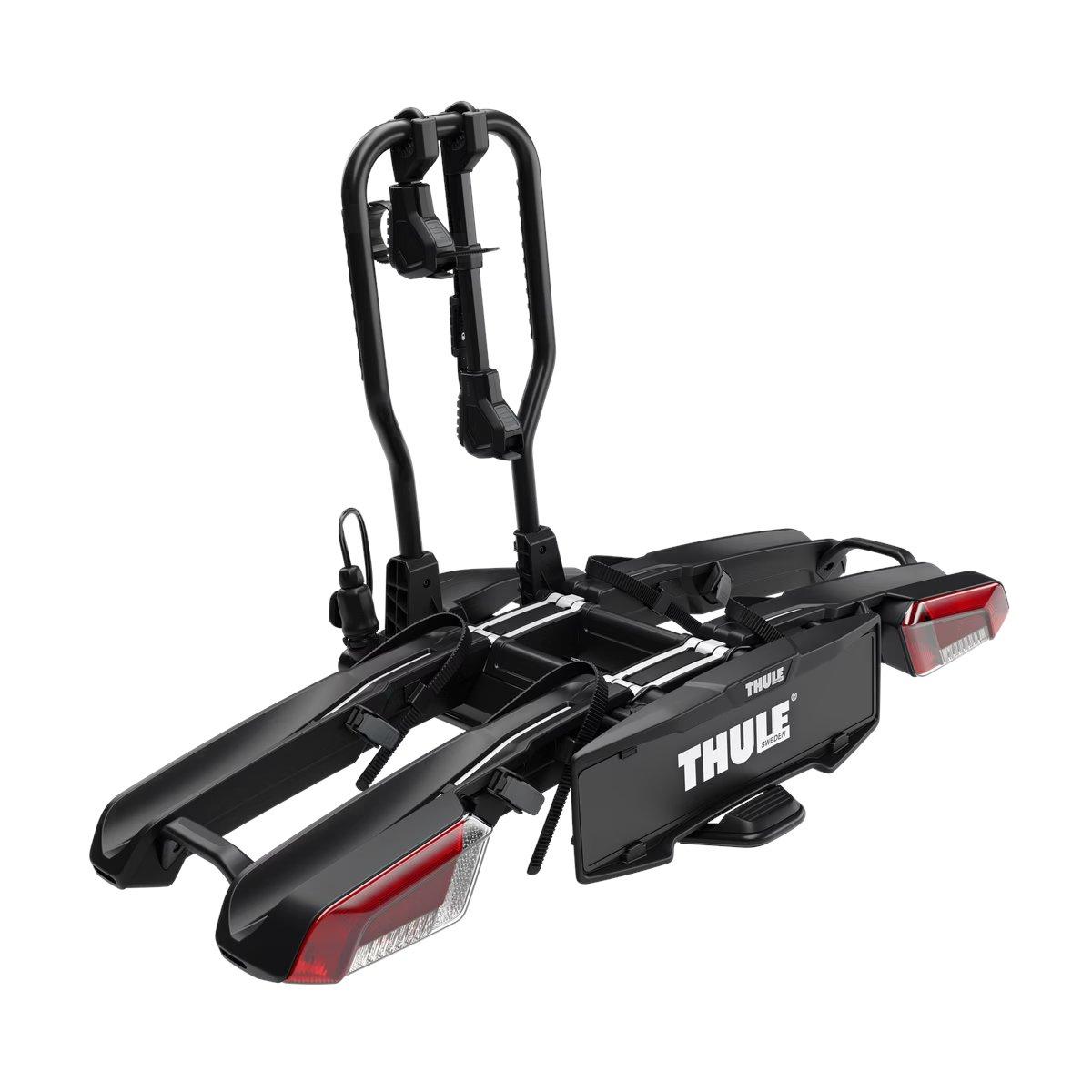 EasyFold 3 2-Bike Towbar Rack - Black