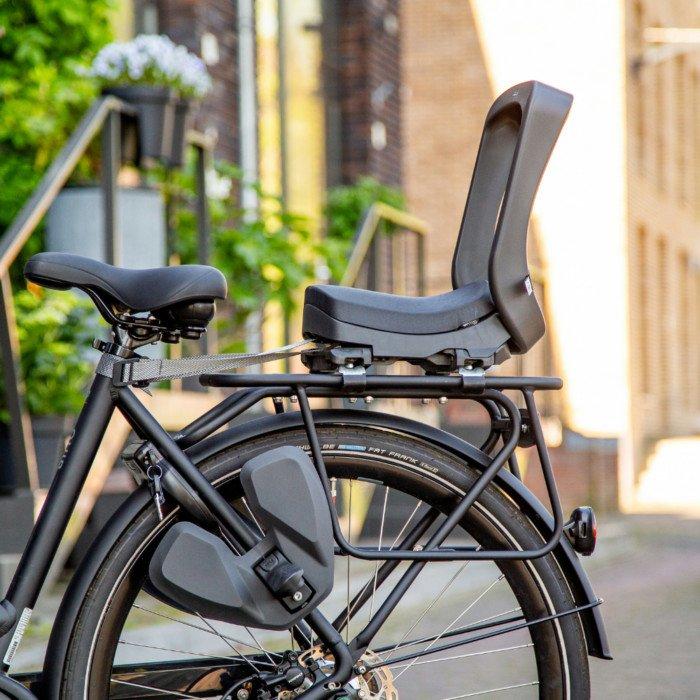 Junior Bike Seat With Frame Mount - Black