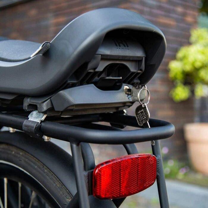 Junior Bike Seat With Frame Mount - Black