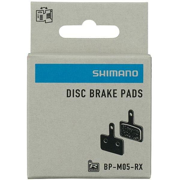 M05-RX Disc Pads and Spring, Resin Pad, Steel Back