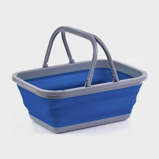 Folding Wash Bowl - Blue