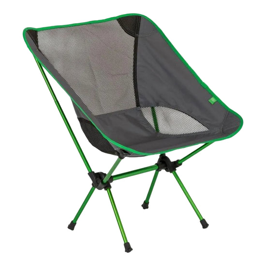 Ayr Folding Chair - Grey/Green