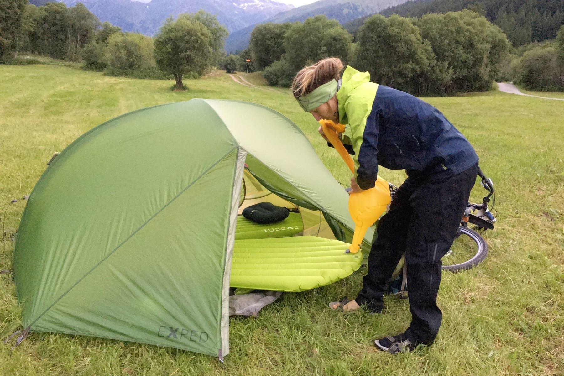 Ultra 5R Mummy Camp Mat - Green