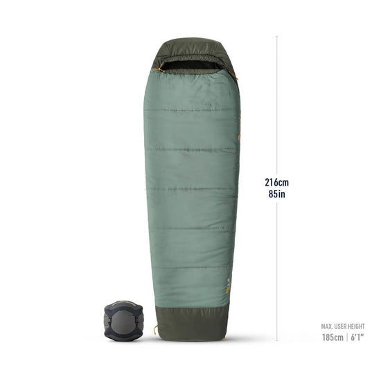 Boab Synthetic -1C Sleeping Bag - Green