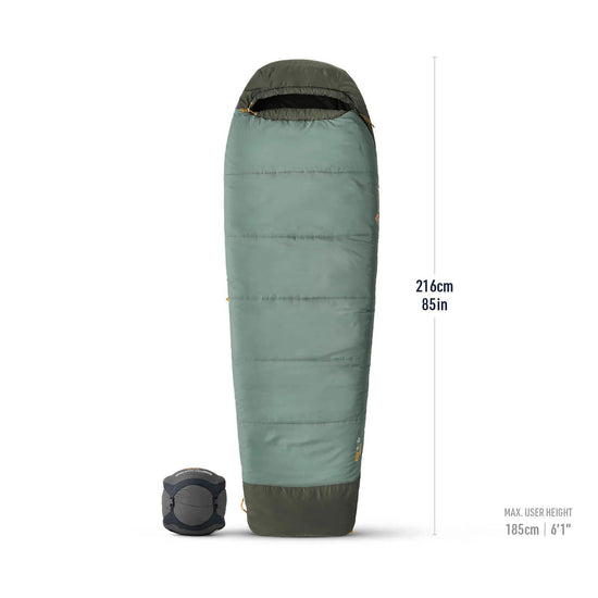 Boab Synthetic -9C Sleeping Bag - Green