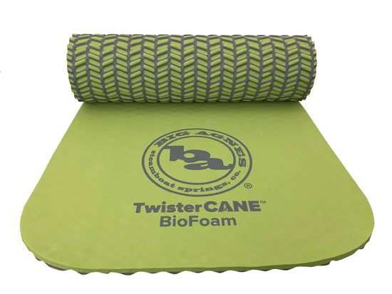 TwisterCane BioFoam Sleeping Mat - Green