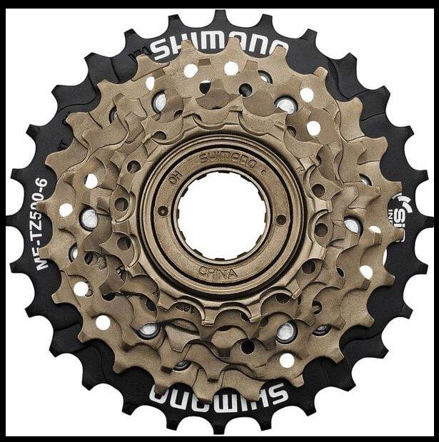 6 14-28 HG 22 6-Speed Screw-on Freewheel