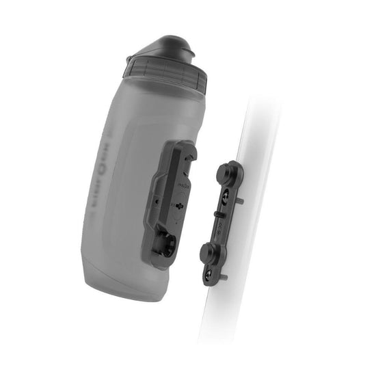 TWIST Bottle 590ml + Bike Base - Grey