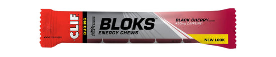 Shot Blok Energy Chew Caffeine - Black Cherry