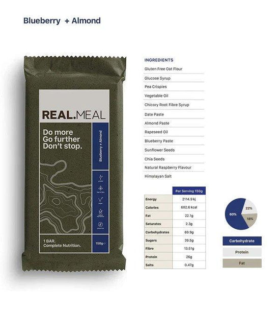 Blueberry & Almond Meal Replacement Bar