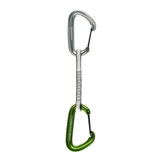 Lite Wire Quickdraw 12cm - Green