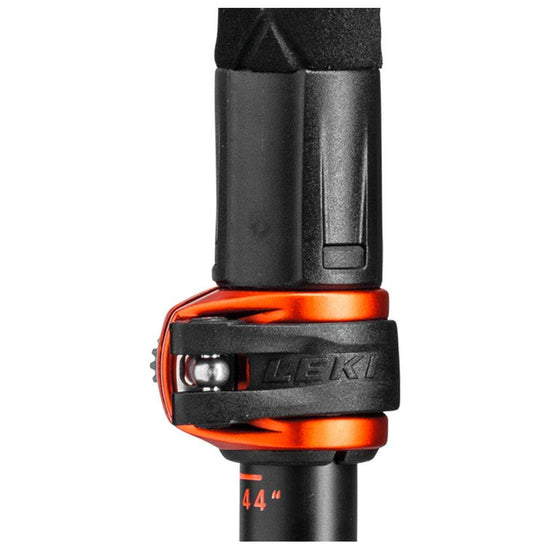 Makalu FX Carbon 110-130cm Walking Poles - Black/Orange