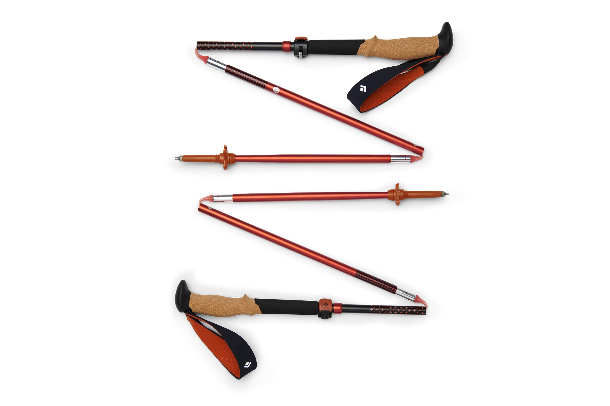 Pursuit FLZ Trekking Poles - Red