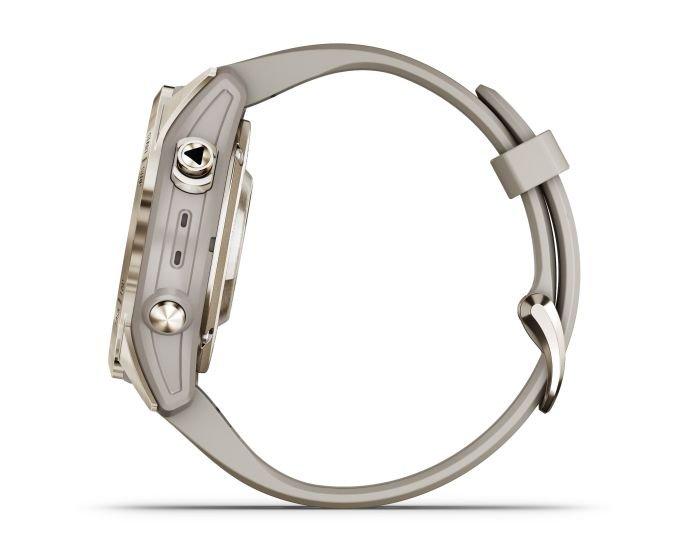 Fēnix® 7S Pro – Sapphire Solar Edition Watch - Cream Gold