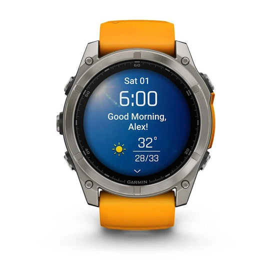 Fēnix 8 51mm AMOLED Edition Watch - Orange