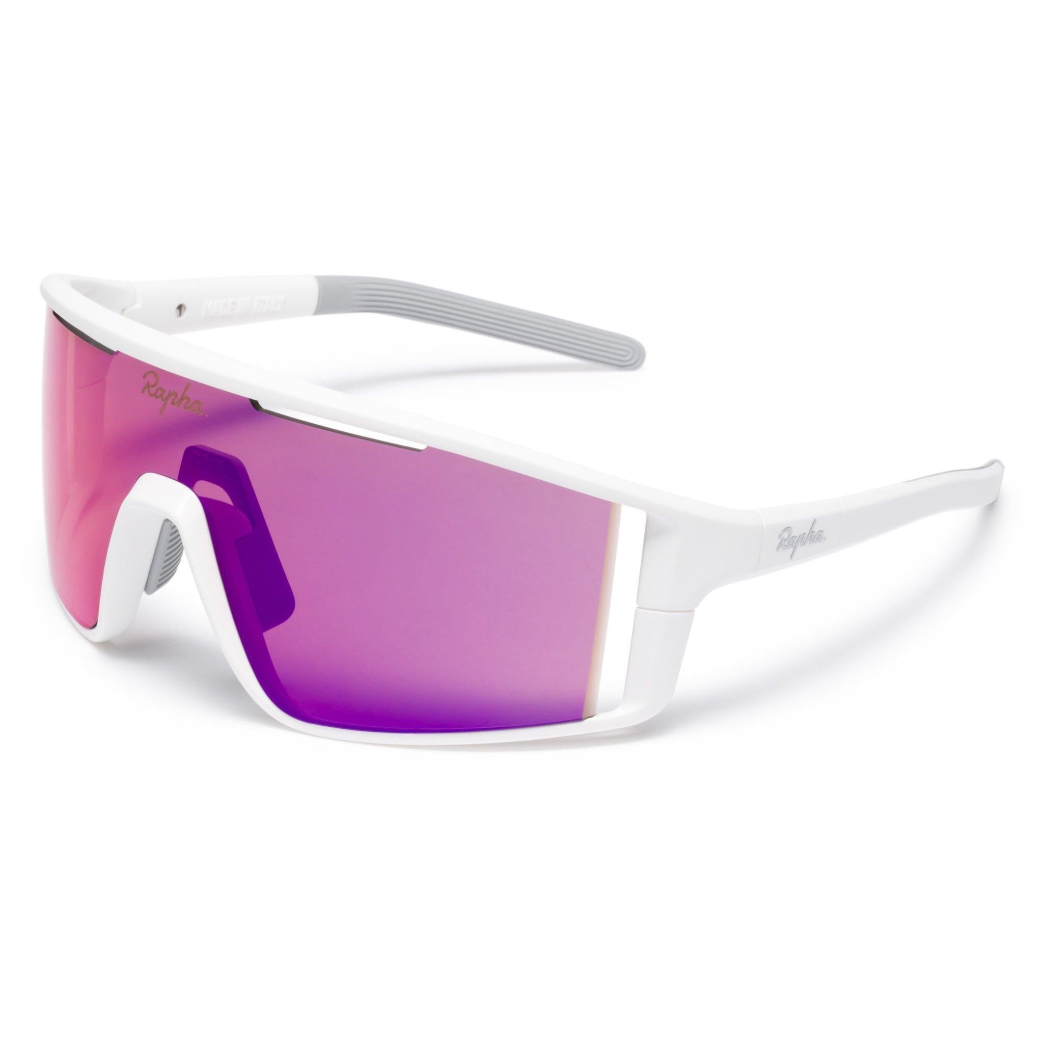 Pro Team Full Frame Glasses - White / Pink