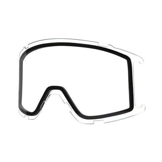 Squad Small Goggle - White Vapor + ChromaPop Everyday Rose Gold Mirror Lens