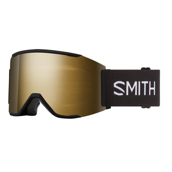 Squad Mag Goggle - Black + ChromaPop Sun Black Gold Mirror Lens