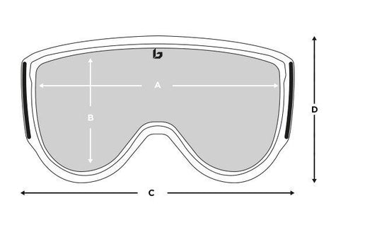 Women's Blanca Goggle - White/Azure