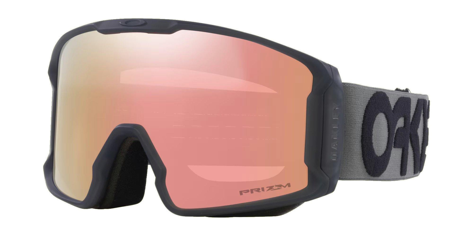 Line Miner L Goggles - Forged Iron / Prizm Rose