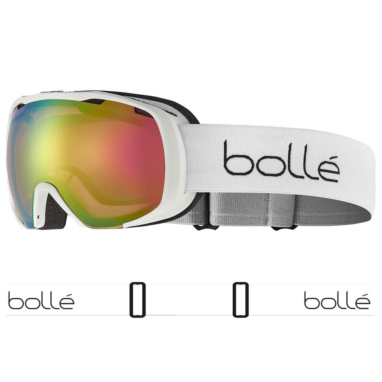 Kids' Royal Goggles - White Matte / Rose Gold