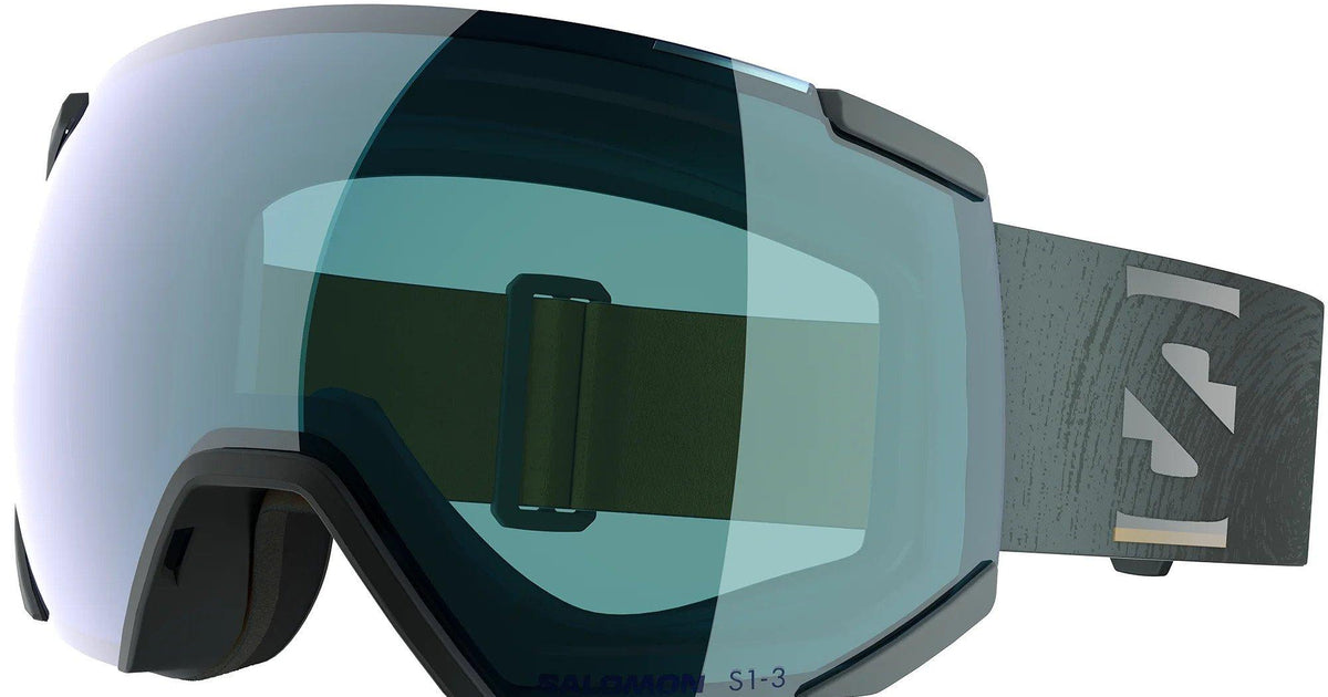 salomon cosmic ski goggles Salomon Radium Photochromic Goggles - Green