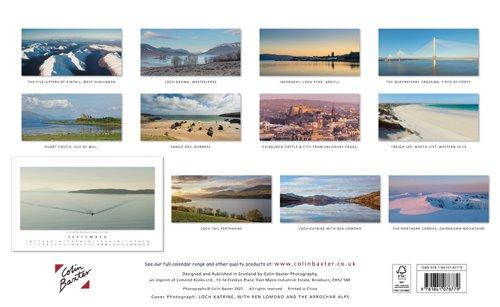2026 Scotland Panorama Calendar