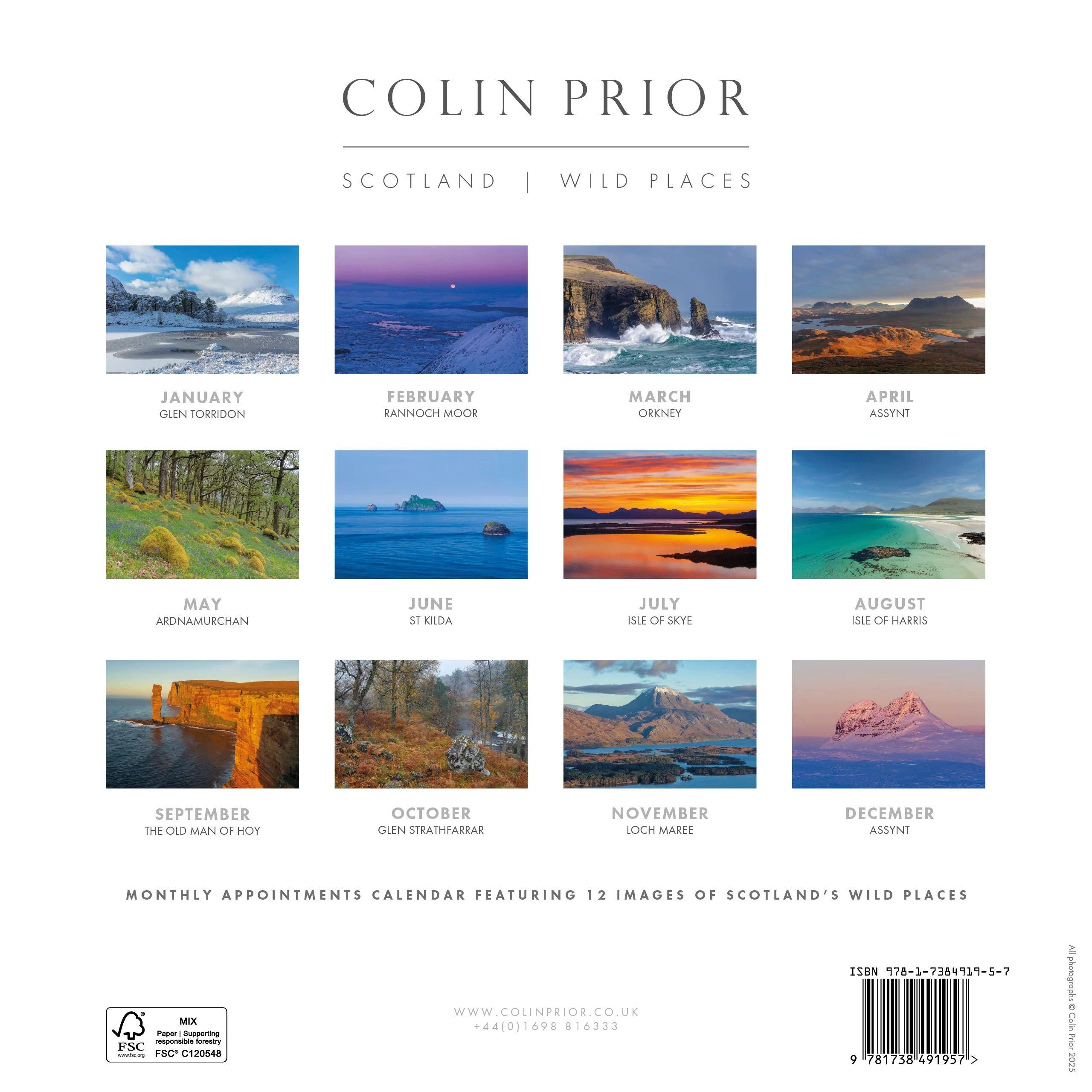Scotland Wild Places 2026 Calendar