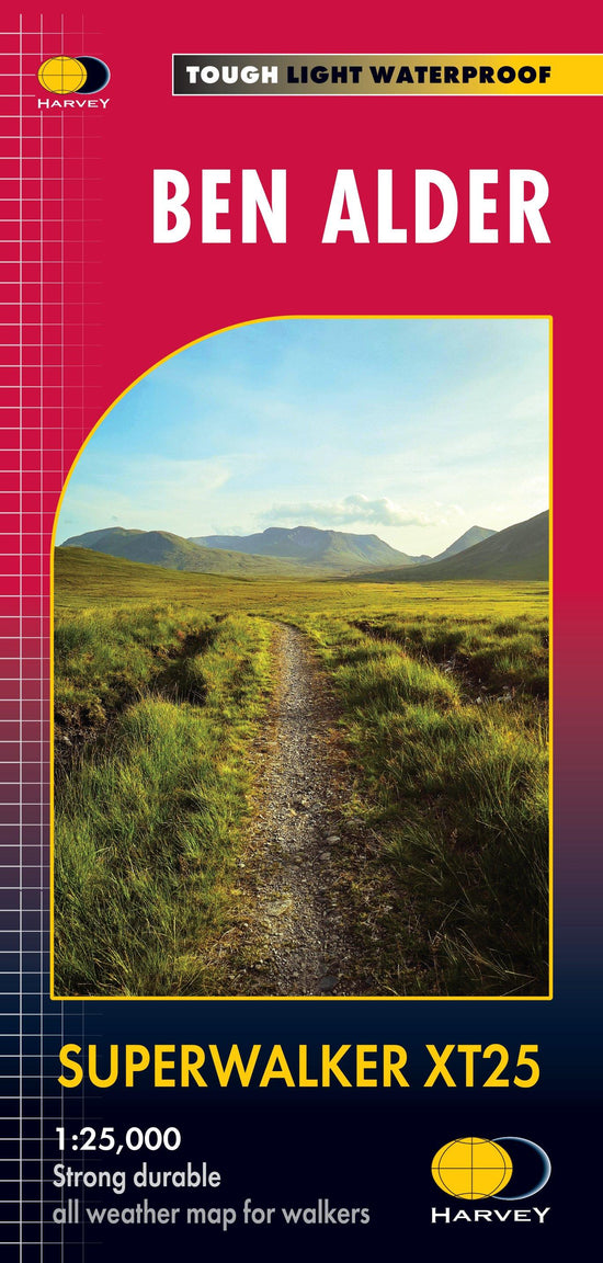 Superwalker Ben Alder - 1:25,000