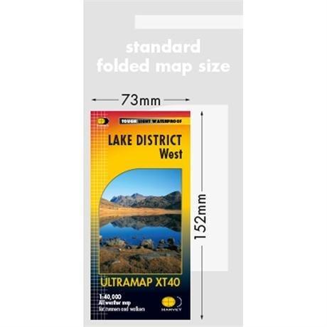 Ultramap Lake District West - 1:40,000