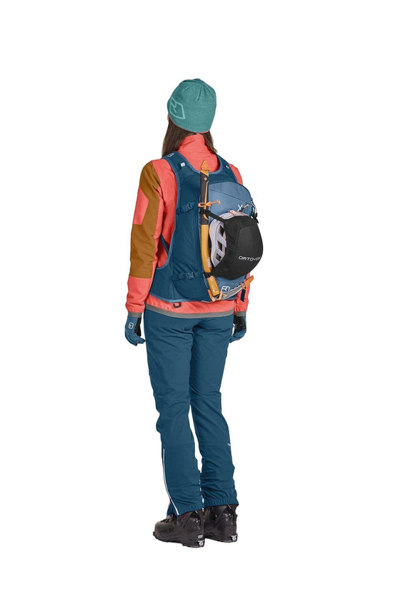 Cross Rider 20L Short Freeride Ski Backpack - Blue